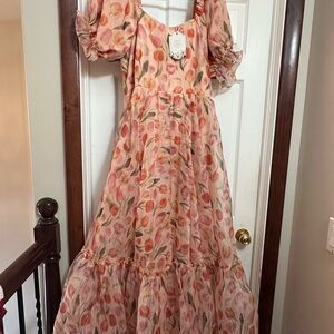 Ivy City Co, Wonderland Dress in Tulip.